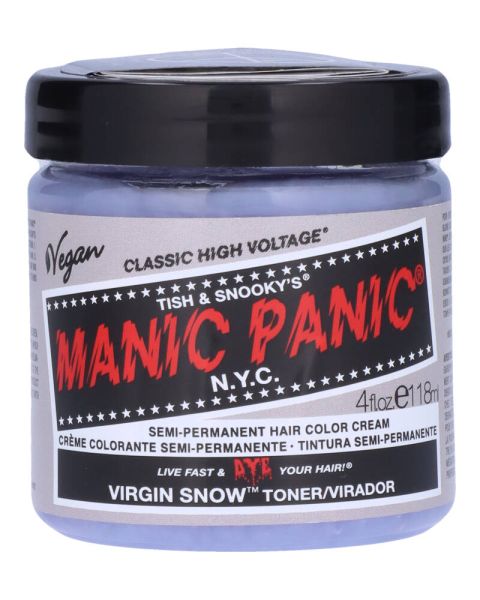 Manic Panic Semi-Permanent Color Cream Virgin Snow Toner/Virador Manic Panic Semi-Permanent Color Cream Virgin Snow Toner/Virador