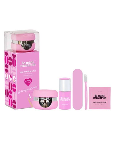 Le Mini Macaron Gel Manicure Kit Bubblegum Crush
