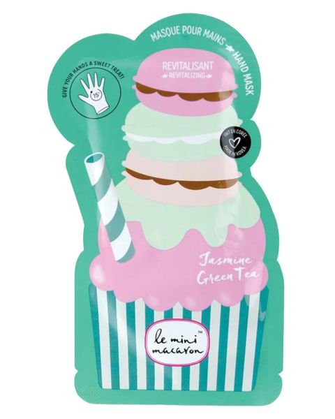 Le Mini Macaron Jasmine Green Tea Hand Mask (U)