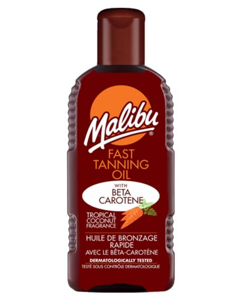Malibu Fast Tanning Oil With Beta Carotene