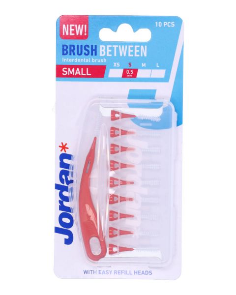 Jordan Brush Between Interdental Brush Small Red Jordan Brush Between Interdental Brush Small Red