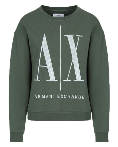Armani Exchange Men's Sweatshirt Green S