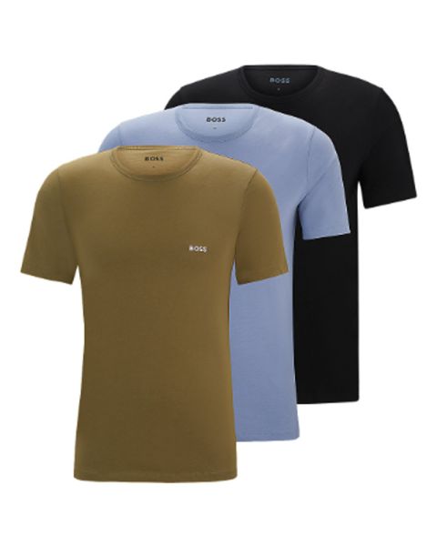 Hugo Boss 3-Pack Crew Neck T-Shirt Cotton Str. XXL