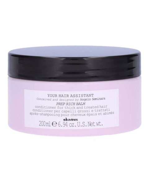 Davines Prep Rich Balm Conditioner - Thick/Treated
