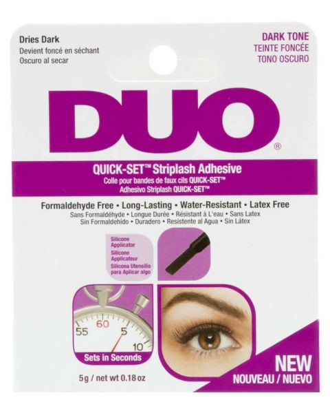 Duo Quick-Set Striplash Adhesive Dark Tone